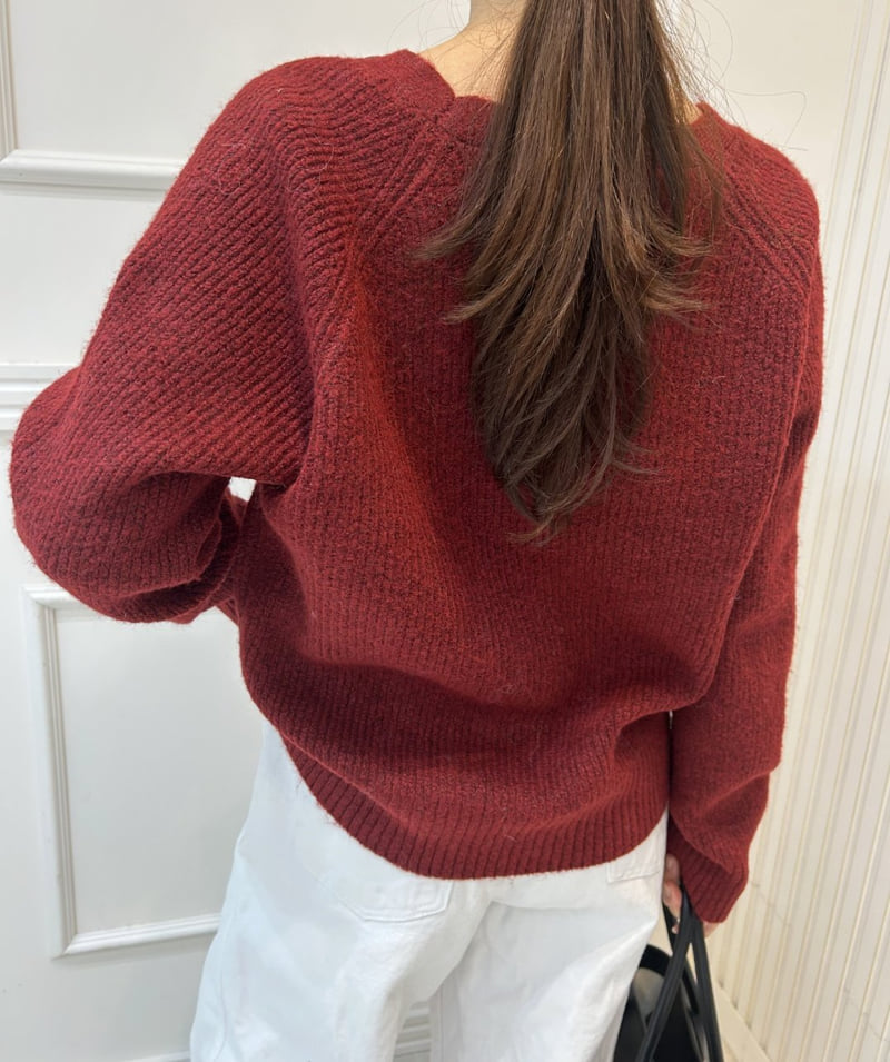 Pearls room - Korean Women Fashion - #womensfashion - Scarf Set Knit - 10