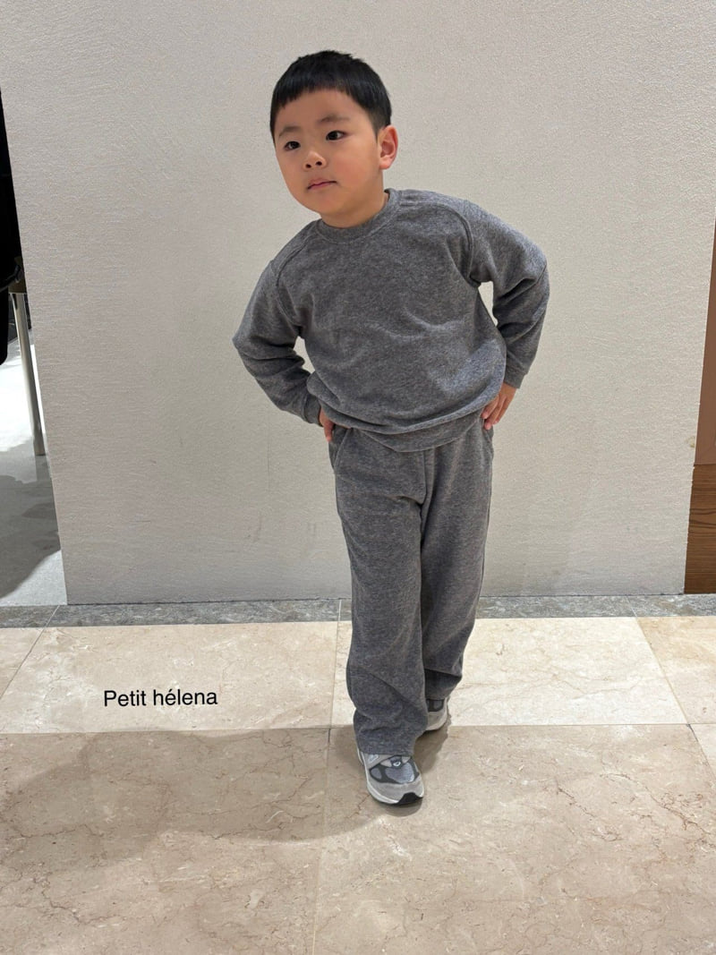 Petit Helena - Korean Children Fashion - #childofig - Cornell Terry Top Bottom Set - 12