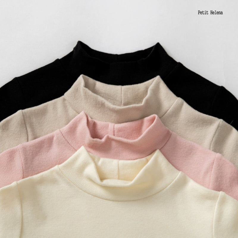 Petit Helena - Korean Children Fashion - #childofig - Shard Mock Neck Tee - 8