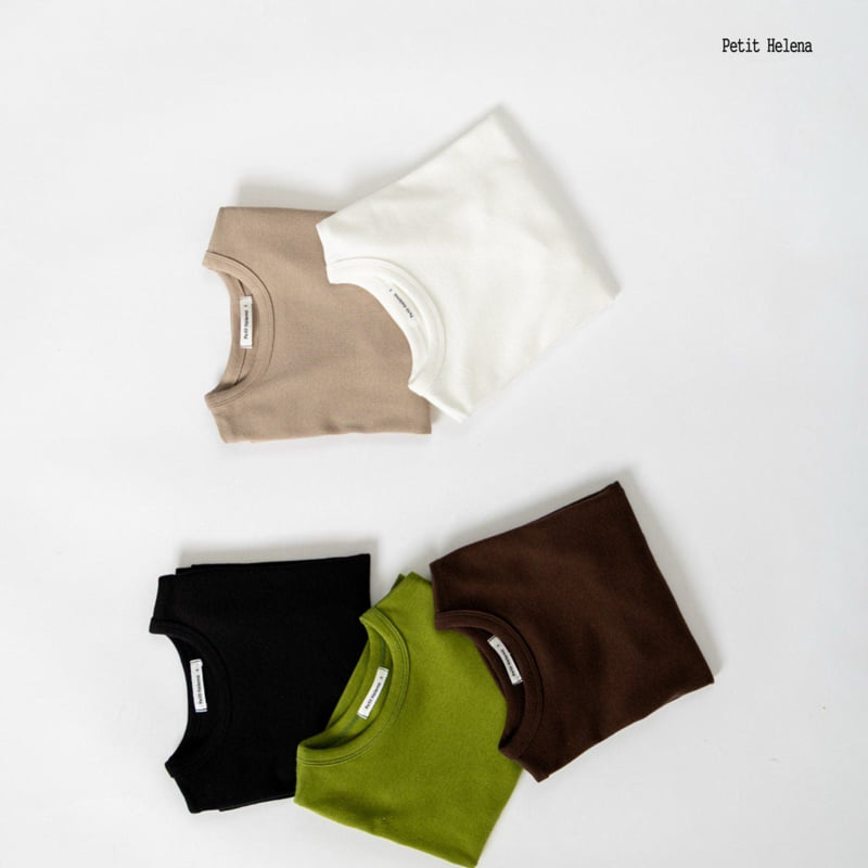 Petit Helena - Korean Children Fashion - #childofig - Amber Boxy Tee - 8