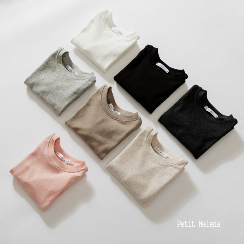Petit Helena - Korean Children Fashion - #childofig - Pima Round Tee - 3