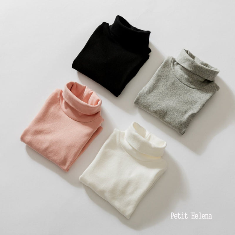 Petit Helena - Korean Children Fashion - #childofig - Pima Turtleneck Tee - 2