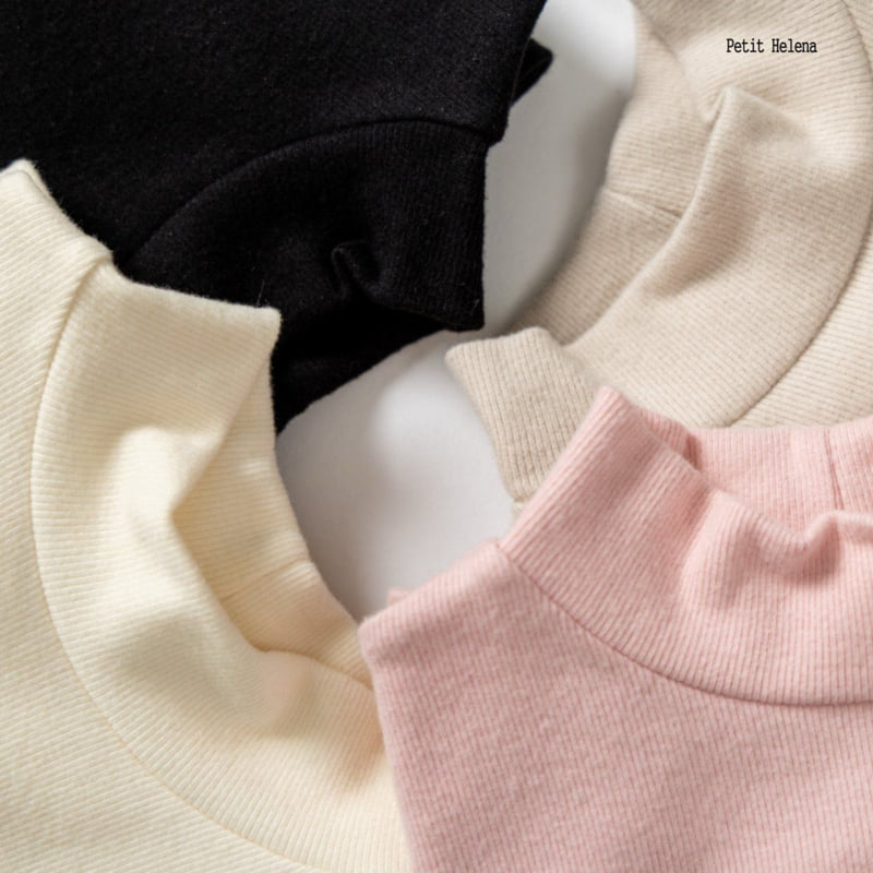 Petit Helena - Korean Children Fashion - #childrensboutique - Shard Mock Neck Tee - 10