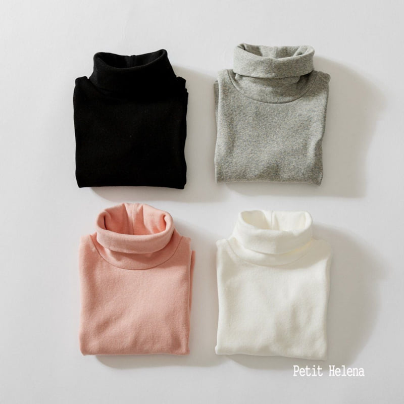 Petit Helena - Korean Children Fashion - #childrensboutique - Pima Turtleneck Tee - 3