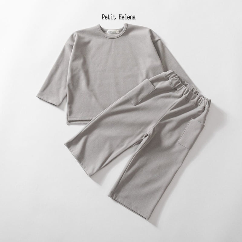 Petit Helena - Korean Children Fashion - #designkidswear - Square Stretch Top Bottom Set - 10