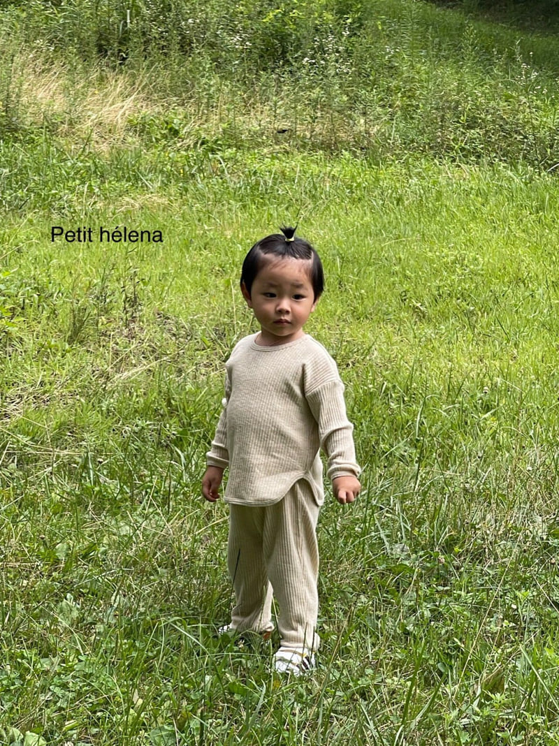 Petit Helena - Korean Children Fashion - #designkidswear - Mackin Ribbed Set - 2