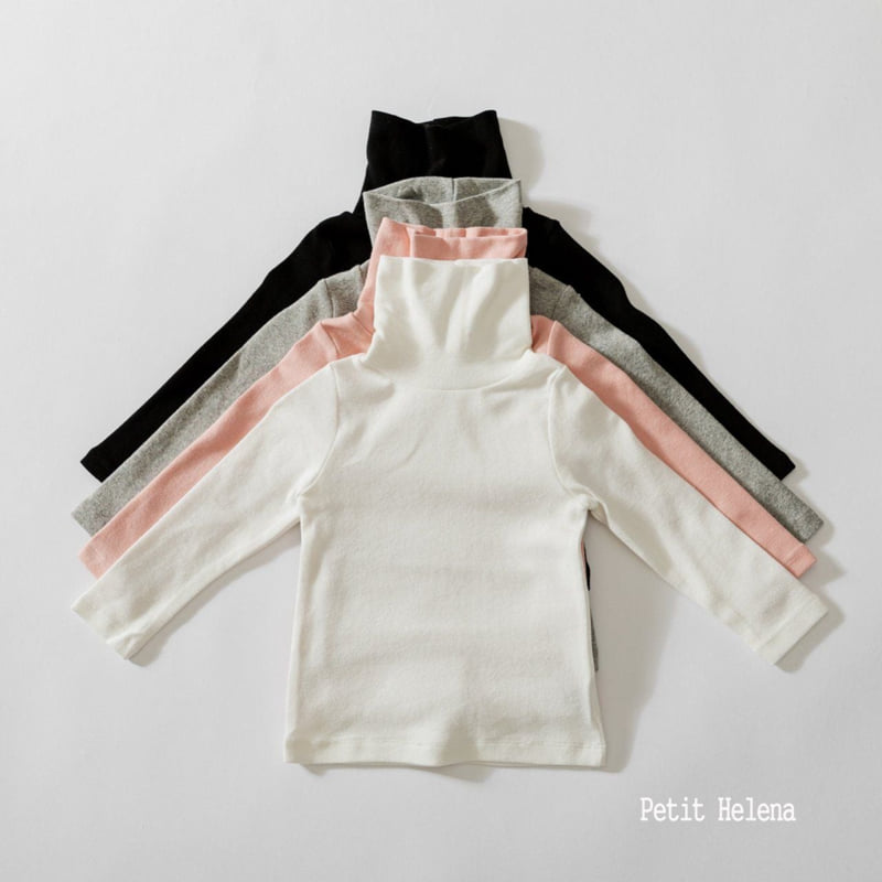 Petit Helena - Korean Children Fashion - #discoveringself - Pima Turtleneck Tee - 5