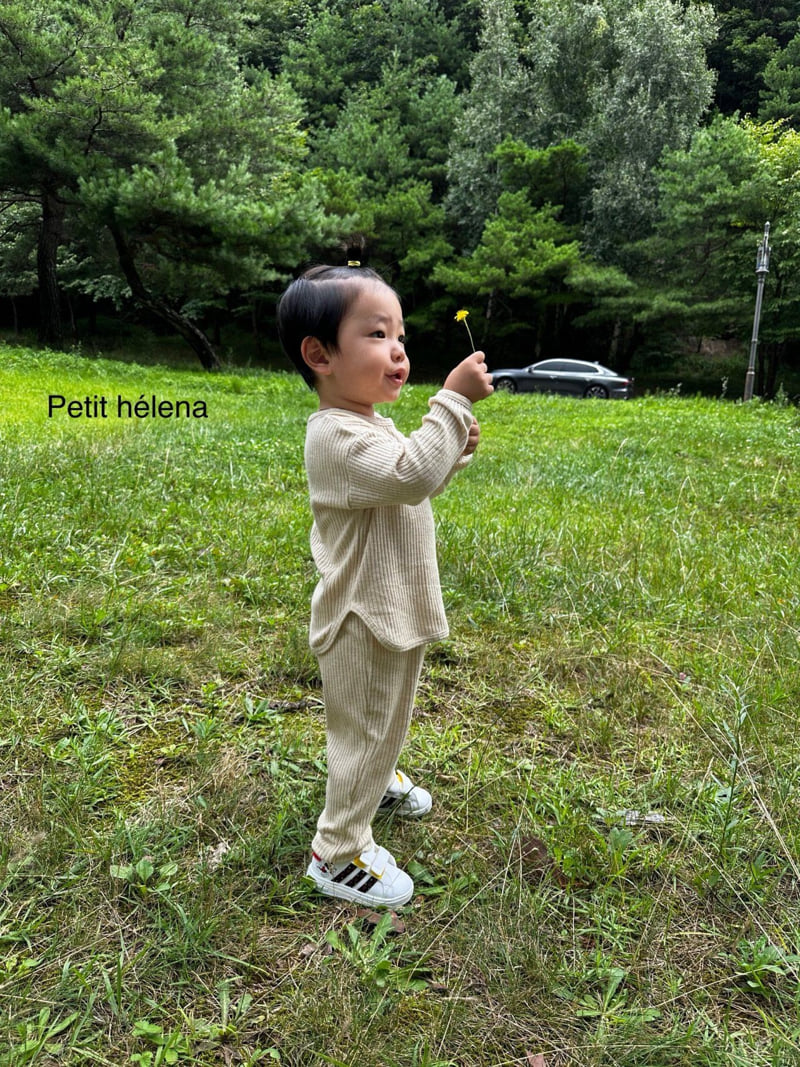 Petit Helena - Korean Children Fashion - #discoveringself - Mackin Ribbed Set - 4
