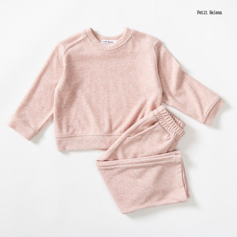 Petit Helena - Korean Children Fashion - #fashionkids - Cornell Terry Top Bottom Set - 4