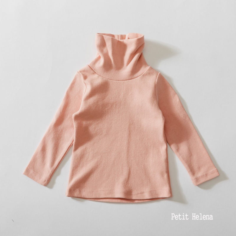 Petit Helena - Korean Children Fashion - #kidsshorts - Pima Turtleneck Tee - 7