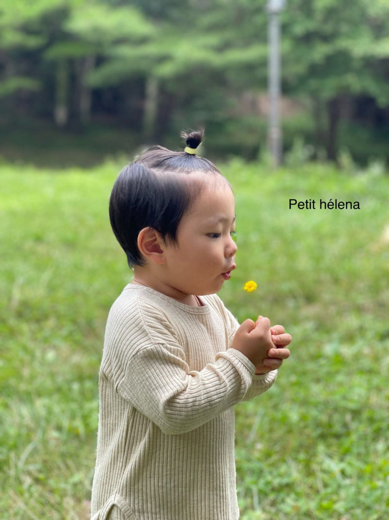 Petit Helena - Korean Children Fashion - #kidsstore - Mackin Ribbed Set - 6