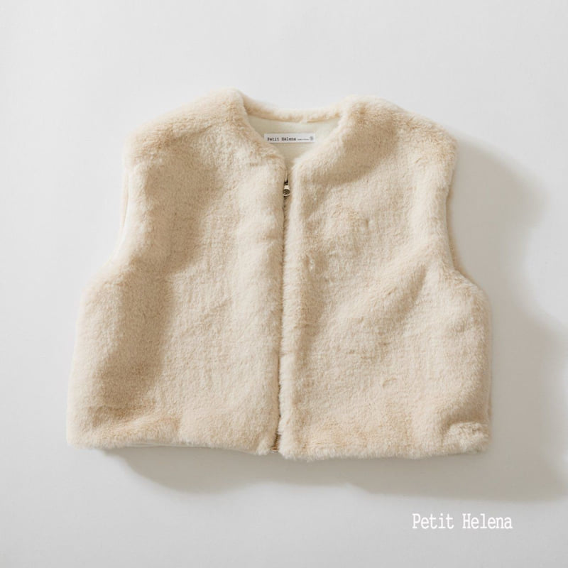 Petit Helena - Korean Children Fashion - #kidsstore - Fluffy Vest - 3