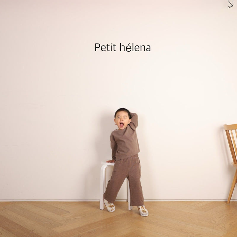 Petit Helena - Korean Children Fashion - #littlefashionista - Square Stretch Top Bottom Set