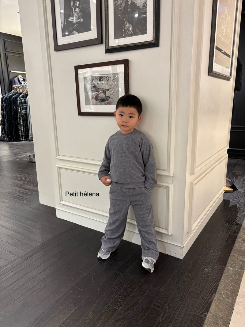 Petit Helena - Korean Children Fashion - #littlefashionista - Cornell Terry Top Bottom Set - 8