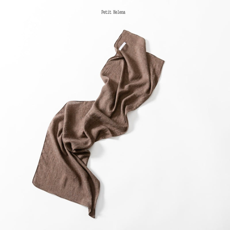 Petit Helena - Korean Children Fashion - #littlefashionista - Twill Scarf - 10