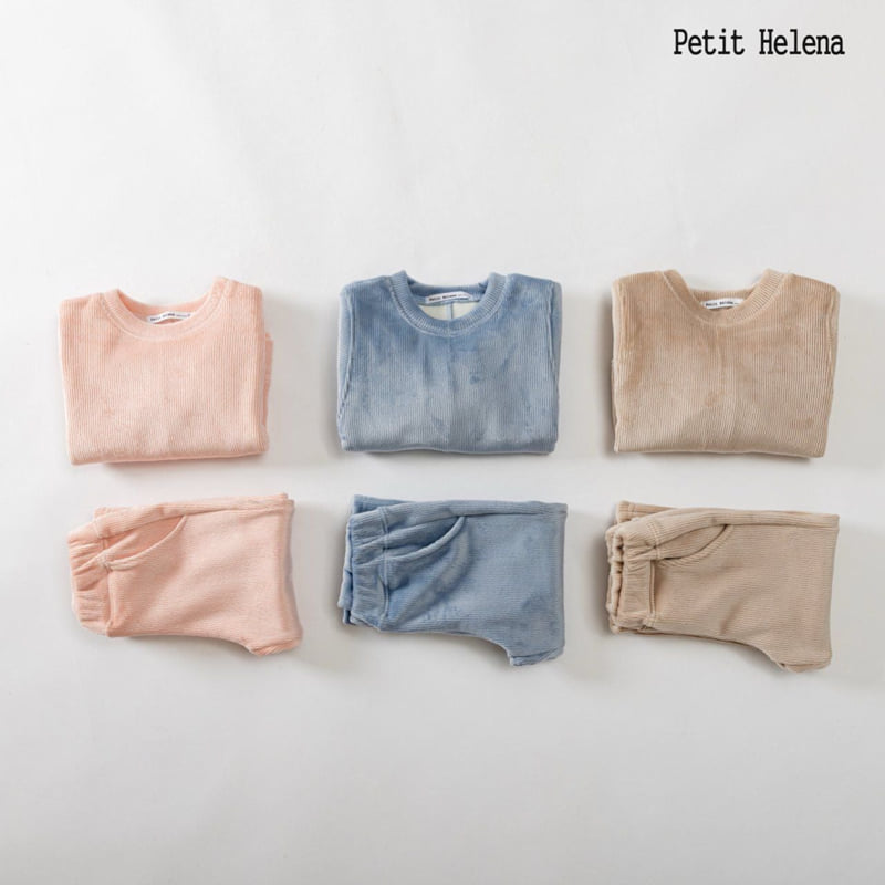 Petit Helena - Korean Children Fashion - #magicofchildhood - Downy Top Bottom Set