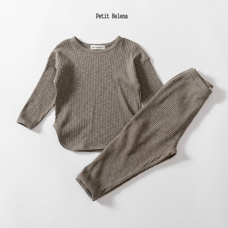 Petit Helena - Korean Children Fashion - #magicofchildhood - Mackin Ribbed Set - 10