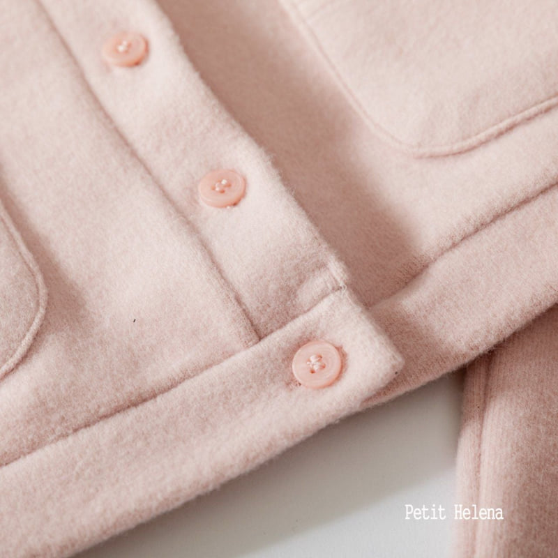 Petit Helena - Korean Children Fashion - #magicofchildhood - Posy Fleece Top Bottom Set - 8
