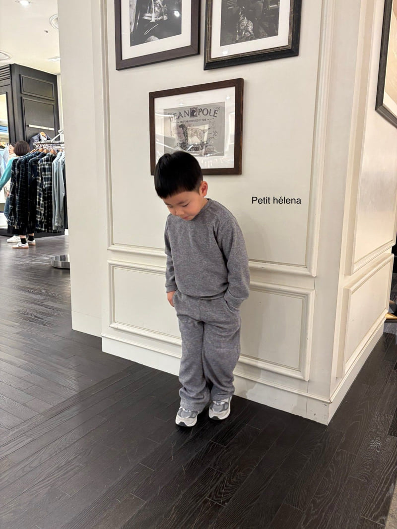 Petit Helena - Korean Children Fashion - #minifashionista - Cornell Terry Top Bottom Set - 10