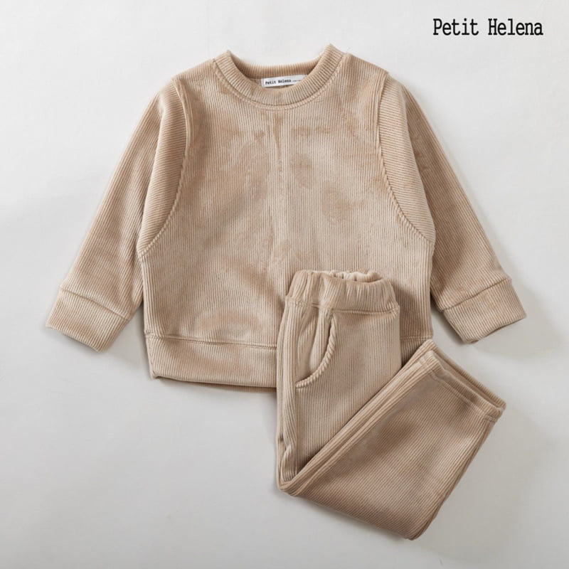 Petit Helena - Korean Children Fashion - #stylishchildhood - Downy Top Bottom Set - 6