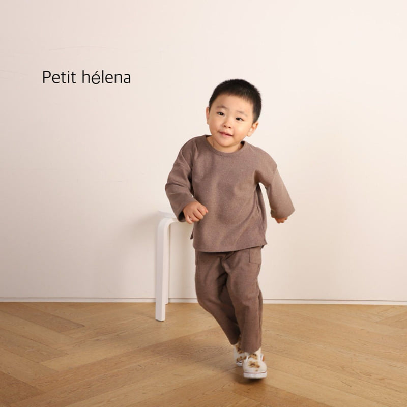Petit Helena - Korean Children Fashion - #todddlerfashion - Square Stretch Top Bottom Set - 5