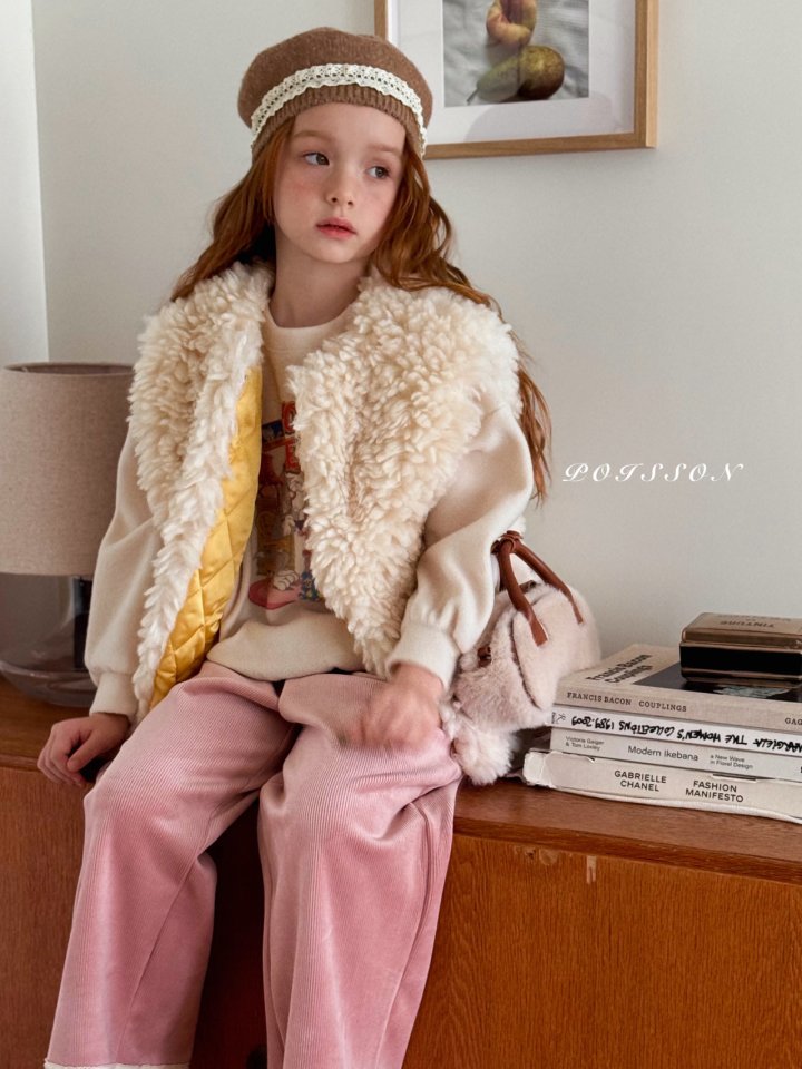 Poisson - Korean Children Fashion - #minifashionista - Warm Vest - 6