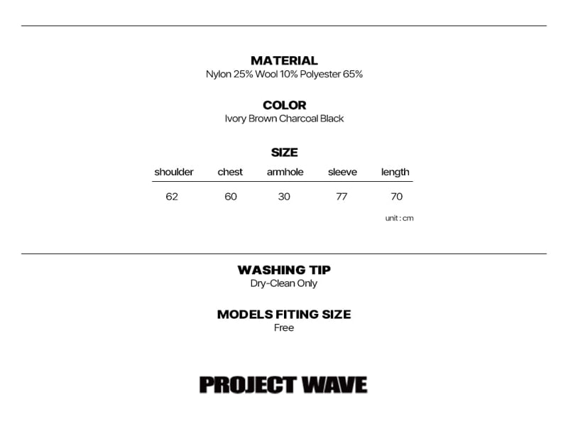 Project Wave - Korean Women Fashion - #momslook - Snow V Neck Wool Knit - 8