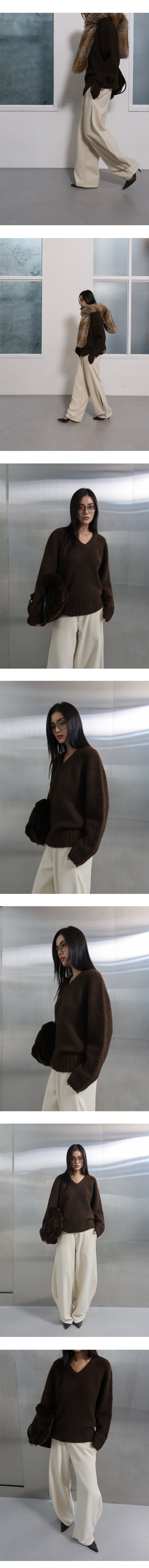 Project Wave - Korean Women Fashion - #momslook - Mono Wool Balloon Slacks