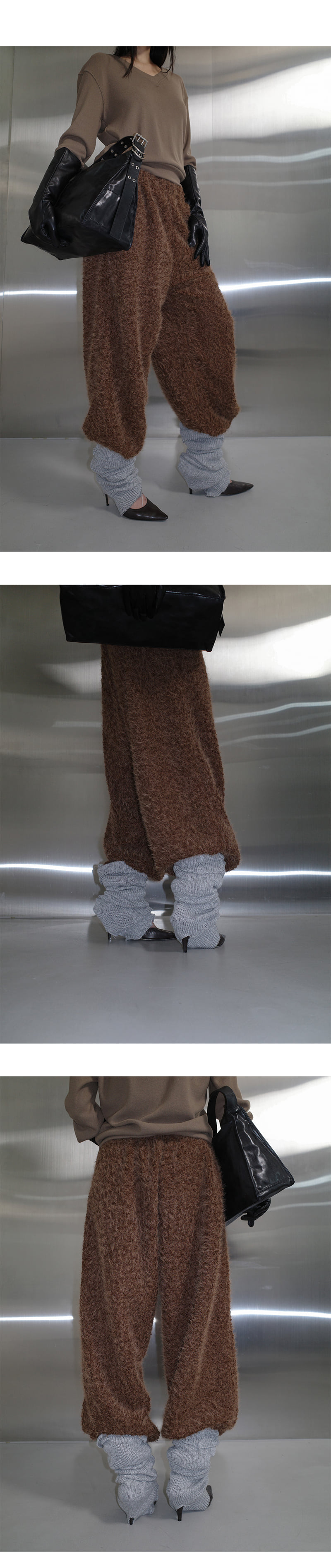 Project Wave - Korean Women Fashion - #momslook - Snow Soft Banding Pants - 5