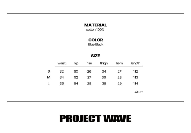Project Wave - Korean Women Fashion - #momslook - Bold Cut Wide Denim Pants - 5