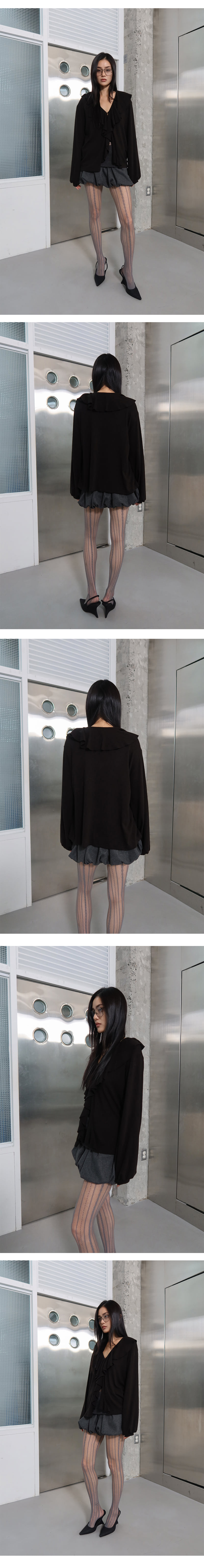 Project Wave - Korean Women Fashion - #momslook - Folder Balloon Wool Skirt