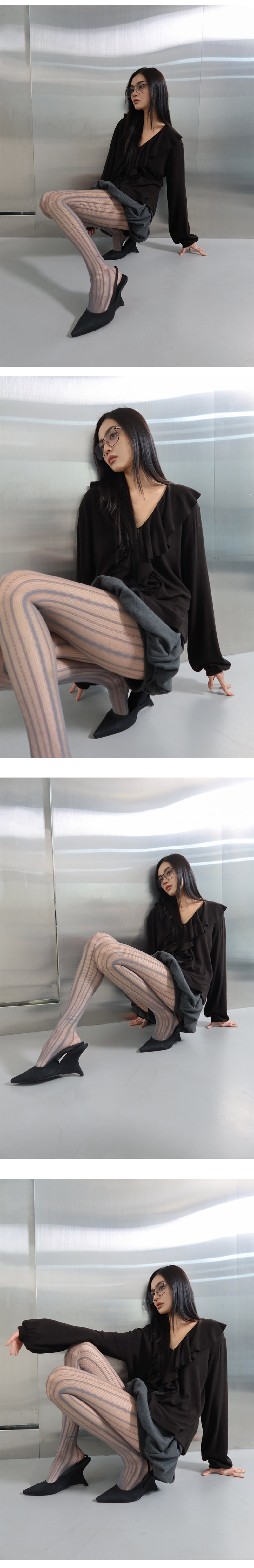 Project Wave - Korean Women Fashion - #momslook - Folder Balloon Wool Skirt - 3