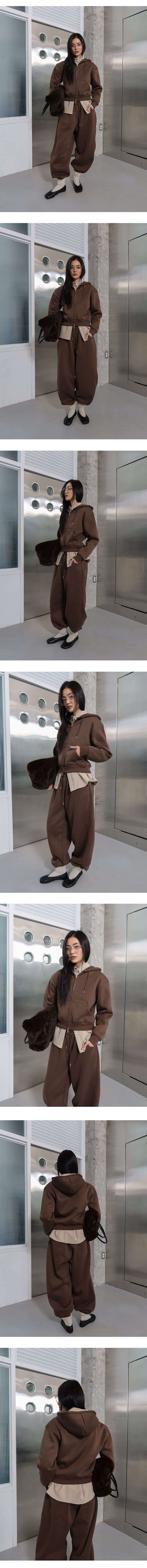 Project Wave - Korean Women Fashion - #womensfashion - Plan Fleece Banding Pants - 2