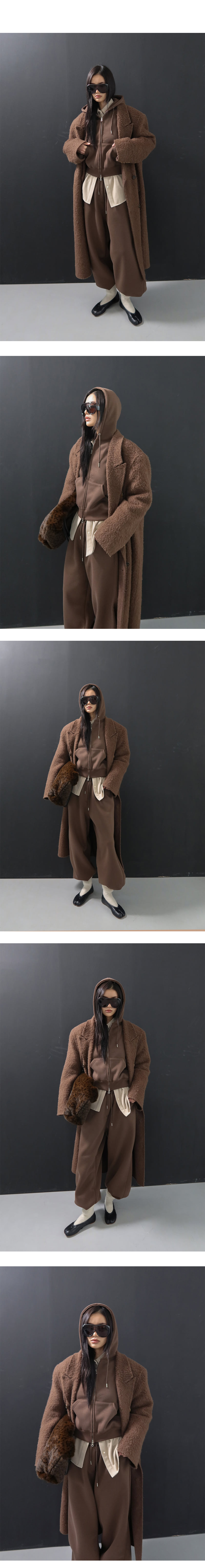 Project Wave - Korean Women Fashion - #momslook - Plan Fleece Banding Pants - 4