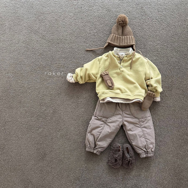 Raker - Korean Children Fashion - #childrensboutique - Three Stripe Mock Turtleneck Tee - 5