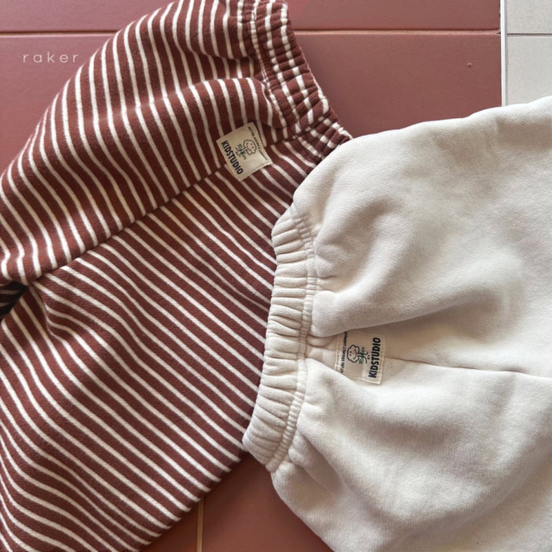 Raker - Korean Children Fashion - #designkidswear - Cozy Jogger Pants - 3