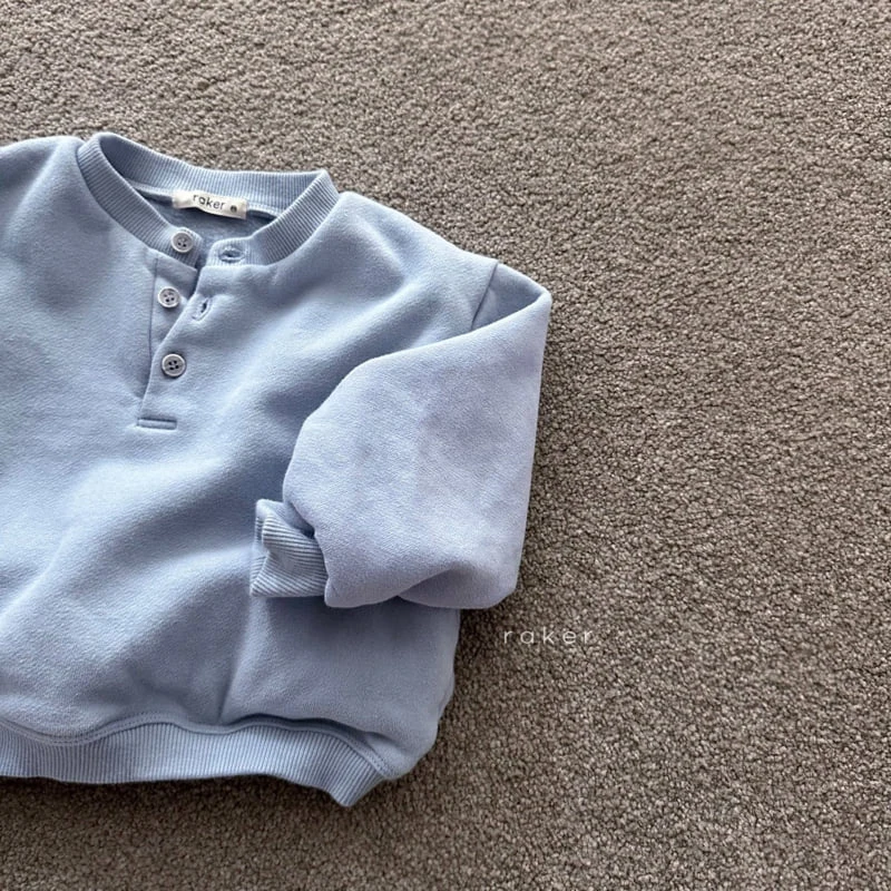 Raker - Korean Children Fashion - #minifashionista - Billy Front Slit Sweatshirt - 2