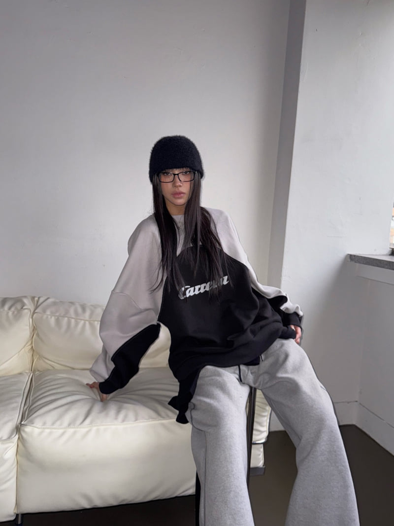 Rare Closet - Korean Women Fashion - #romanticstyle - Carrera Boxy Sweatshirt - 10