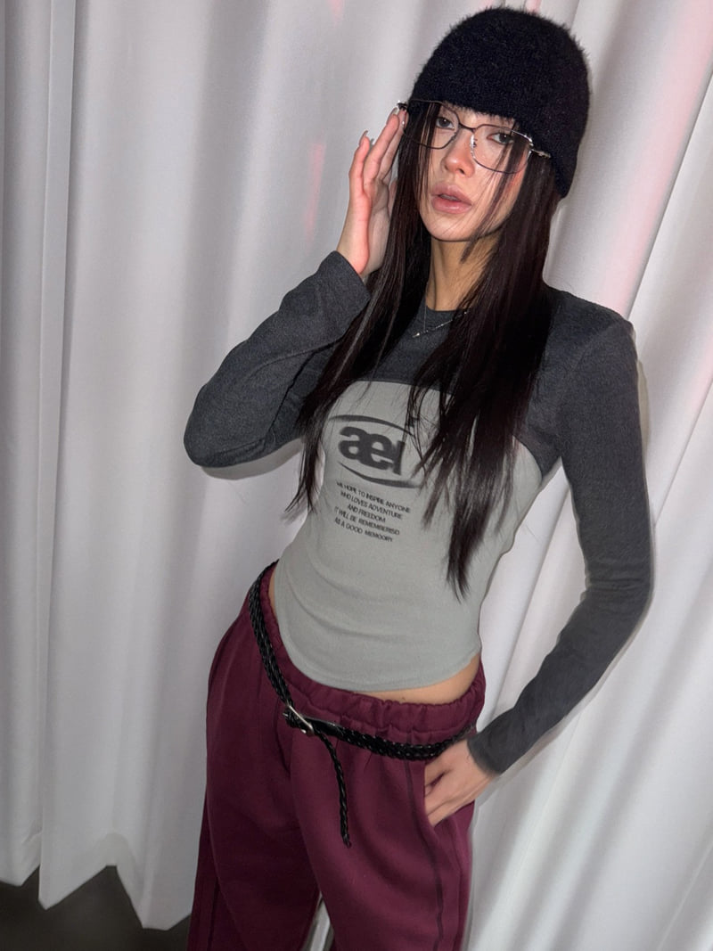 Rare Closet - Korean Women Fashion - #womensfashion - El Curve Color Tee - 4