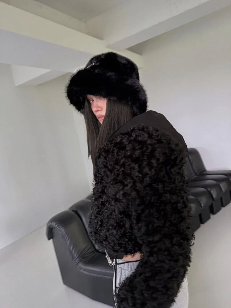 Rare Closet - Korean Women Fashion - #womensfashion - Mongle Teddy Soft Jacket - 2