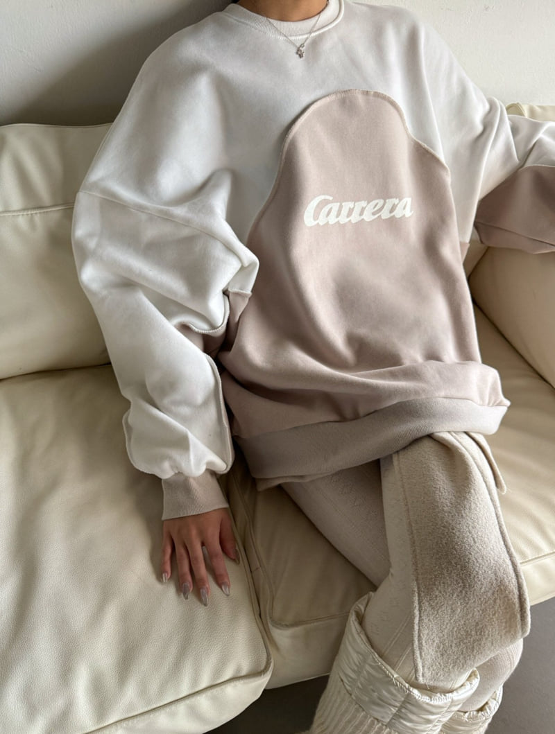 Rare Closet - Korean Women Fashion - #womensfashion - Carrera Boxy Sweatshirt
