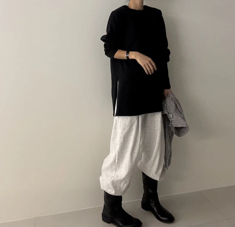 Ripple - Korean Women Fashion - #momslook - Genie Fleece Padded Tee - 9