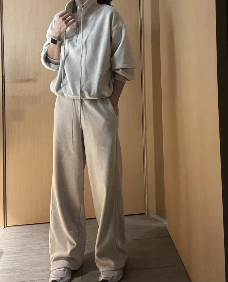 Ripple - Korean Women Fashion - #momslook - Finger Fleece Set - 7