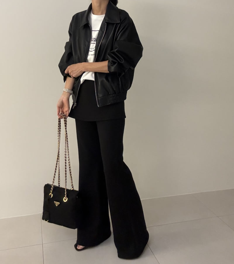 Ripple - Korean Women Fashion - #momslook - Magic Skirt Pants - 10