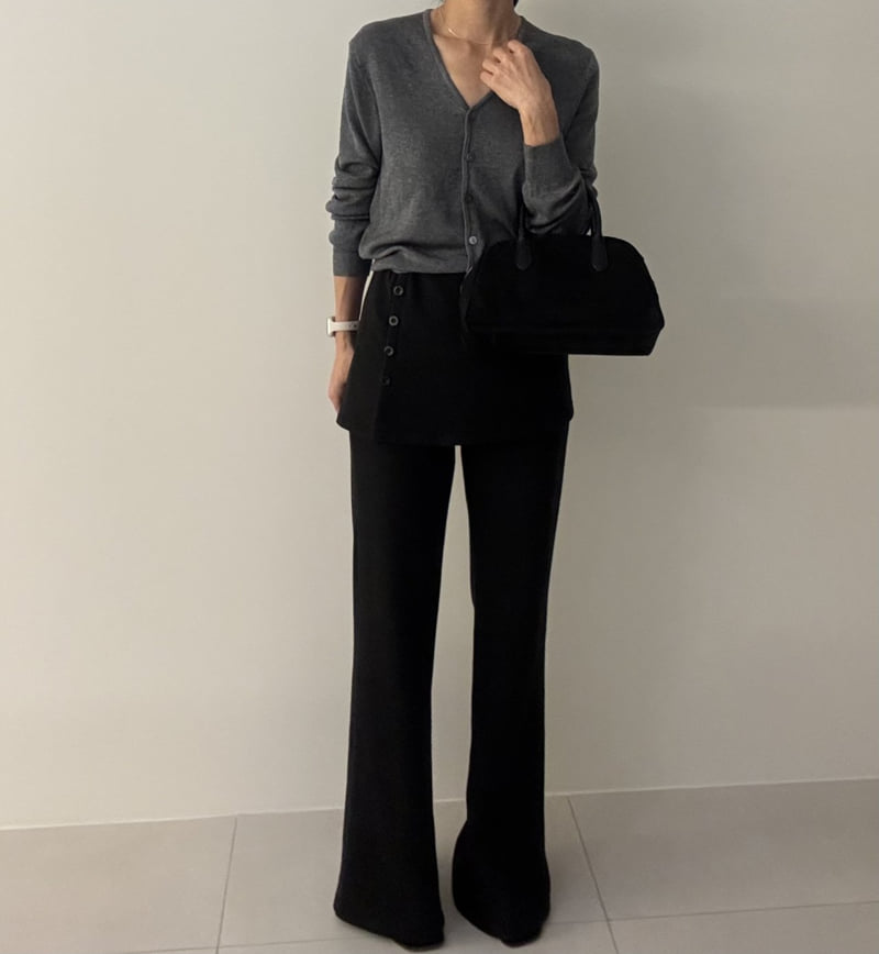 Ripple - Korean Women Fashion - #momslook - Magic Skirt Pants - 3