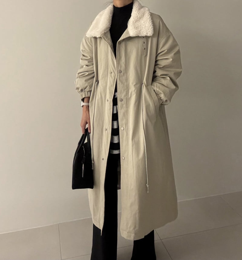 Ripple - Korean Women Fashion - #momslook - Story Down Long Padding - 2