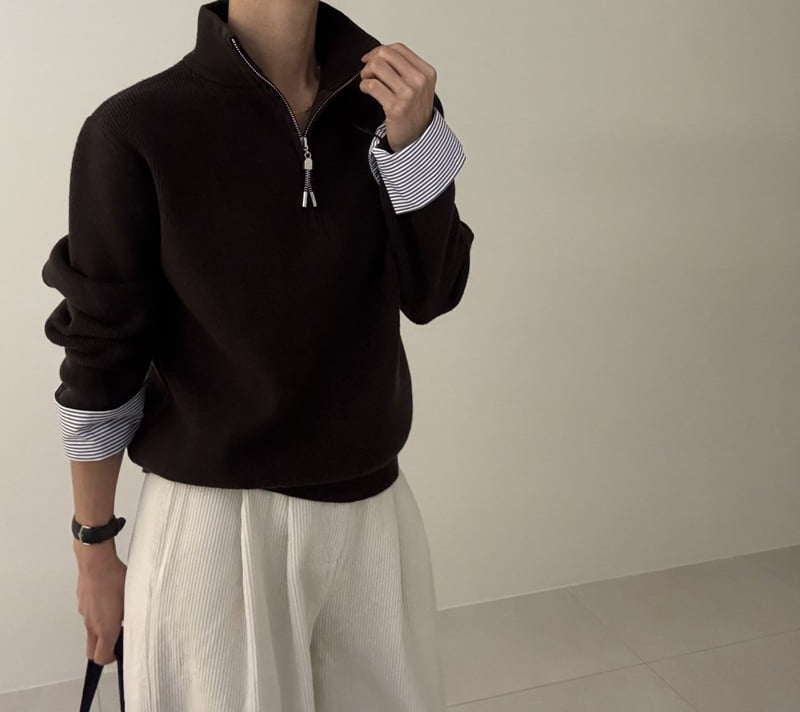 Ripple - Korean Women Fashion - #momslook - Monica Zip Knit - 12