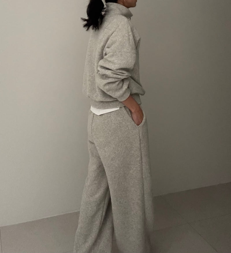 Ripple - Korean Women Fashion - #pursuepretty - Boucle Fleece Set - 7