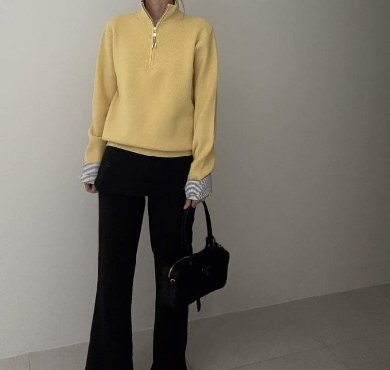 Ripple - Korean Women Fashion - #pursuepretty - Monica Zip Knit - 6
