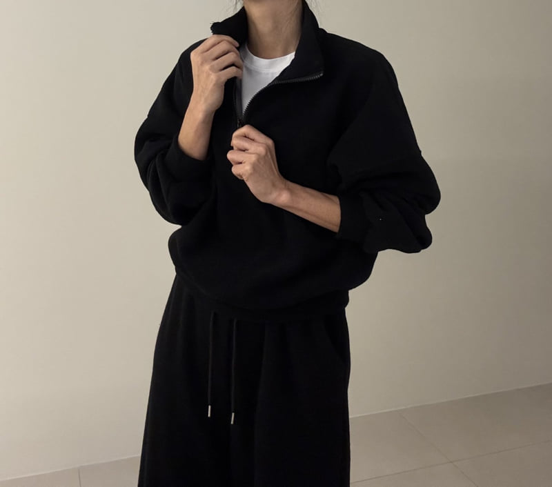Ripple - Korean Women Fashion - #restrostyle - Boucle Fleece Set - 8